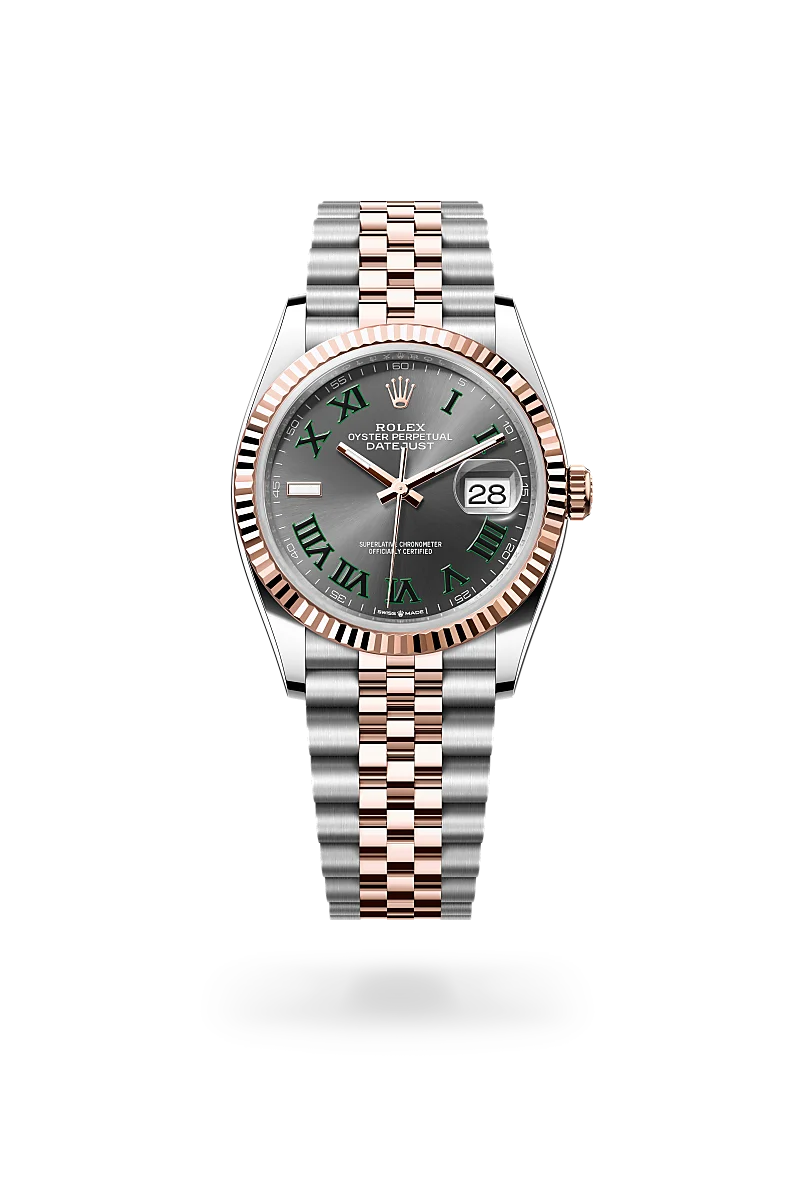 Rolex Datejust 36 Everose Gold Rolesor Oystersteel, M126231-0029